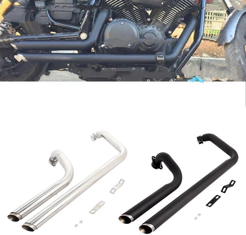 ゲリラ値下げXJR400 ナカノイーレス管 黒 マフラー